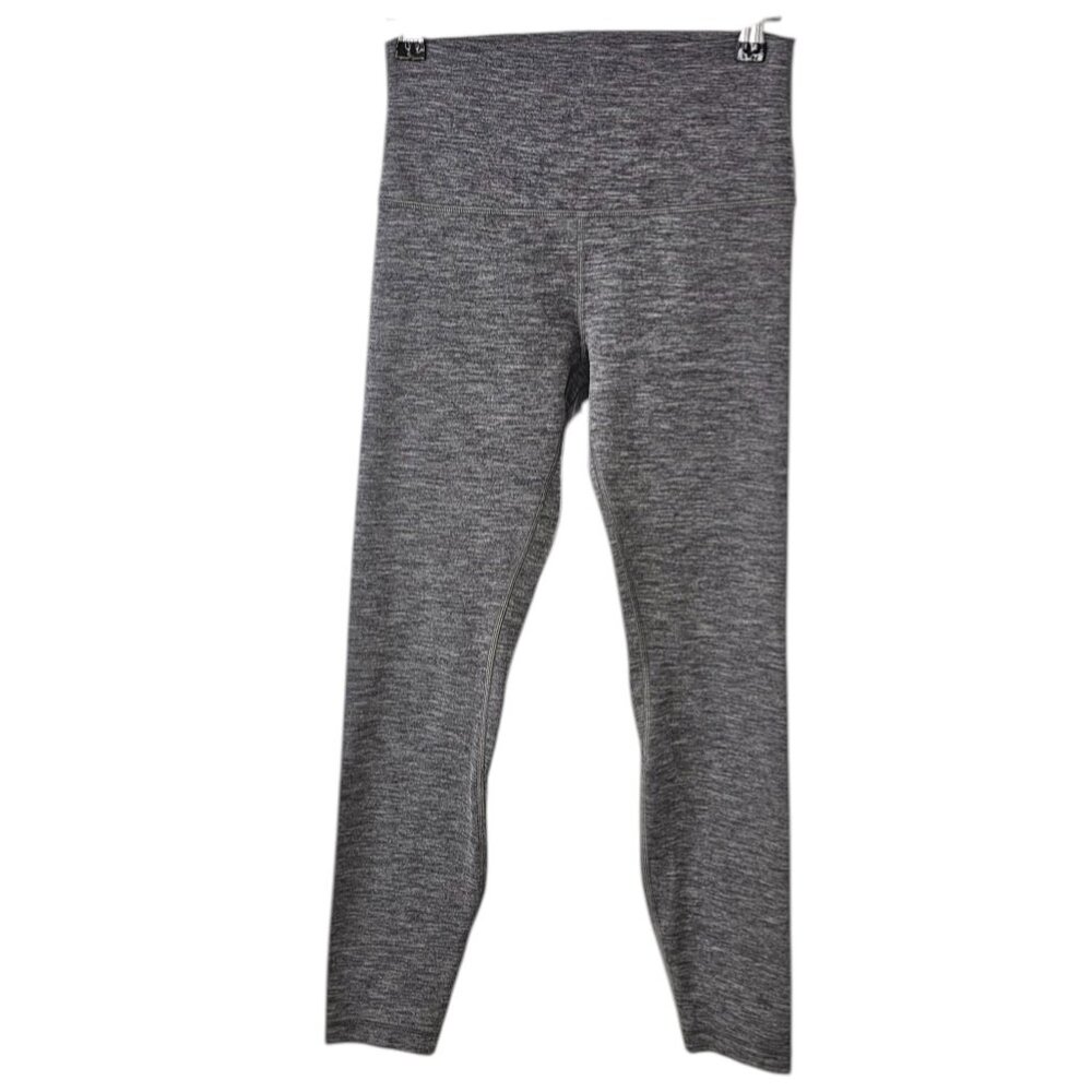 lululemon athletica Gray Marled High-Rise Leggings